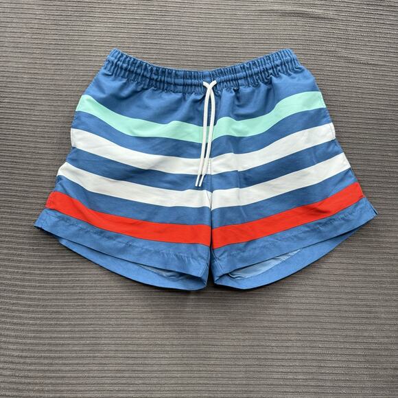 chubbies Other - Chubbies Swim Shorts Mens Medium Striped Drawstring Lined Made USA Swim Trunks